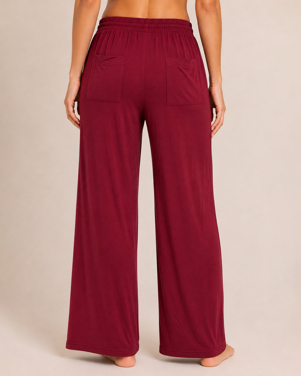 Dream Soft Pajama Bottoms in Cabernet