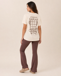Corner Cafe Back Graphic Tee in Cream